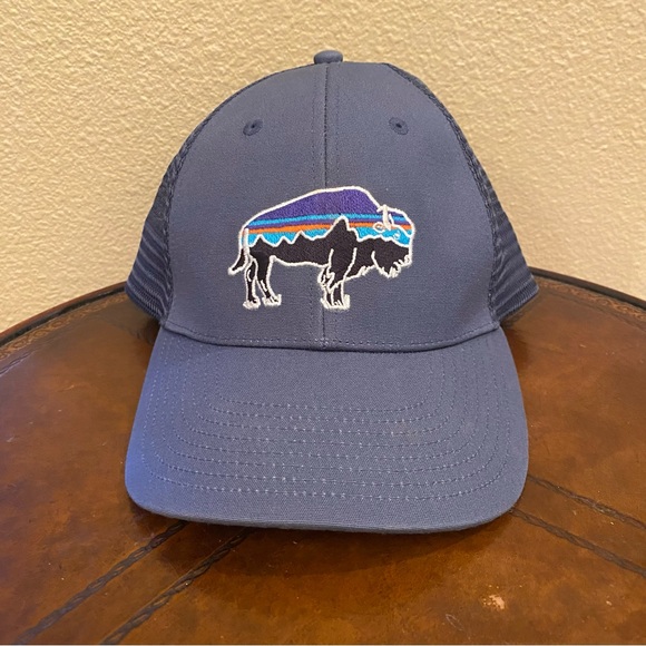 Patagonia Accessories Patagonia Fitz Roy Bison Buffalo Trucker Hat Cap Snapback Meshunisex